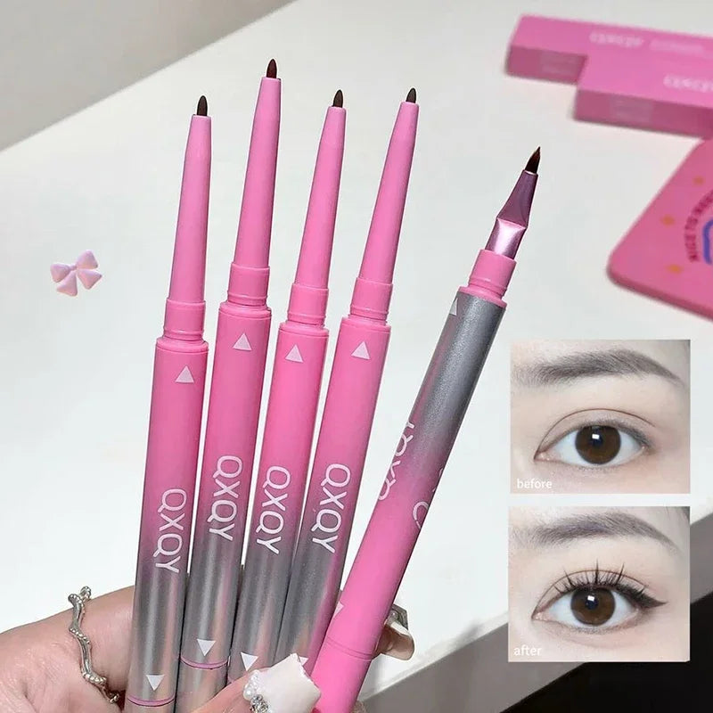 2-in-1 Eyebrow & Eyeliner Gel Pen | Waterproof, Smudge-Proof Eyeliner Gel Pen PRIMED