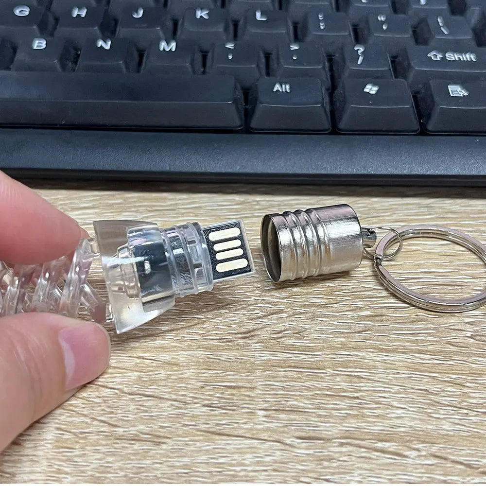 Light Bulb USB Flash Drive 2.0 – 4GB to 128GB Memory Stick