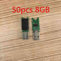 Metal USB 2.0 Flash Drive Custom Logo Bulk Pack | Exuanck USB Flash Drive PRIMED 8GB chips x 50pcs Other