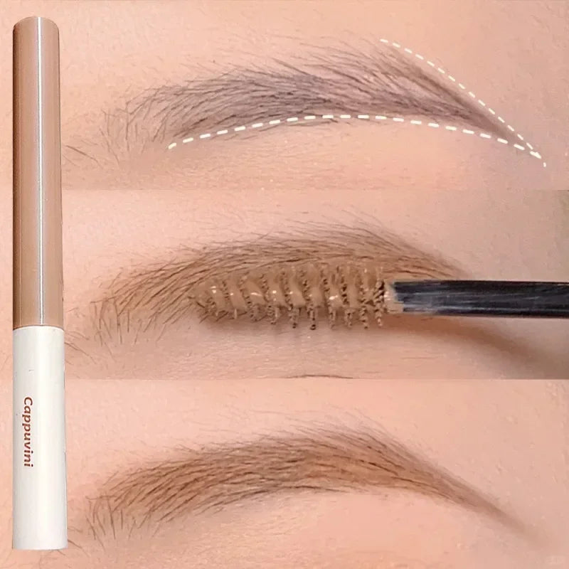 Waterproof Eyebrow Tint Gel Cream – Natural Grey & Brown