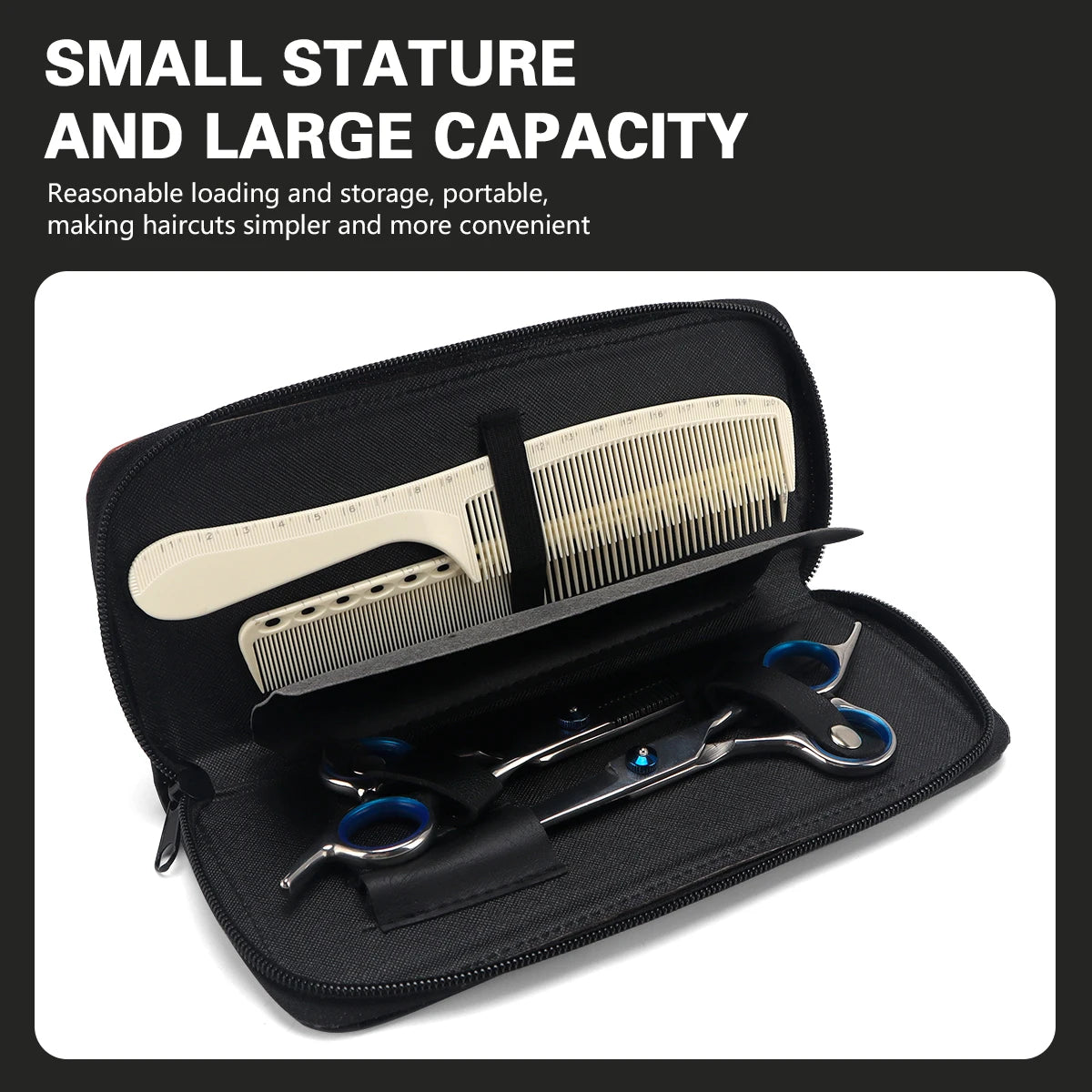 Waterproof Shockproof Barber Scissors Case – Hard Shell Tool Bag Barber Tool Case PRIMED