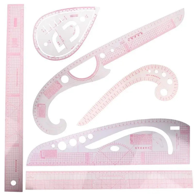Tailor Measuring Ruler Kit 4–9 Pcs | Sewing Quilting Tools