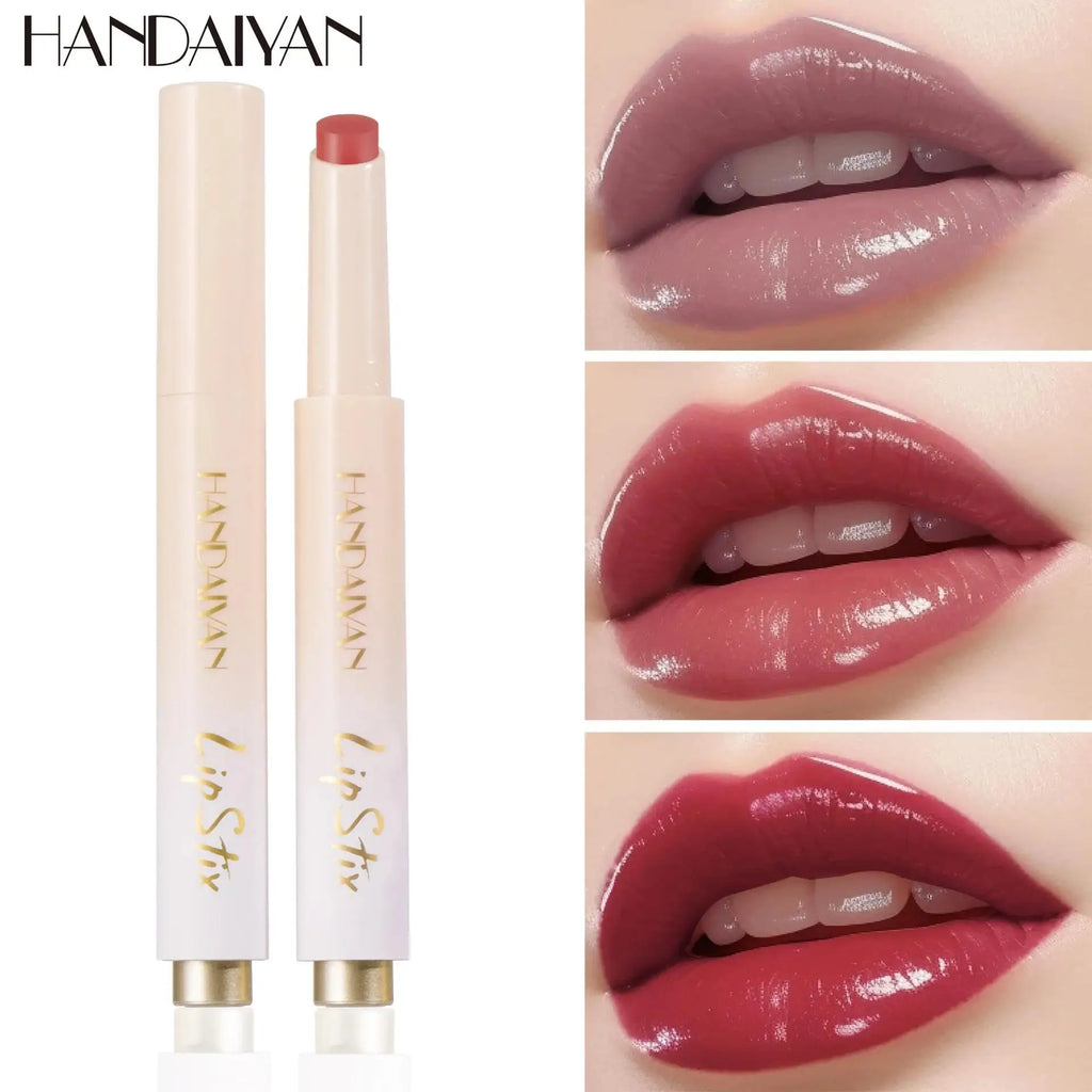 Handaiyan Jelly Mirror Lip Gloss – Long-Lasting Press-On Tint Lip Gloss Pen PRIMED