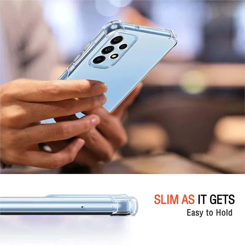 Thick Air-Bag Clear Case for Samsung Galaxy A & M Series Phone Case Cover PRIMED