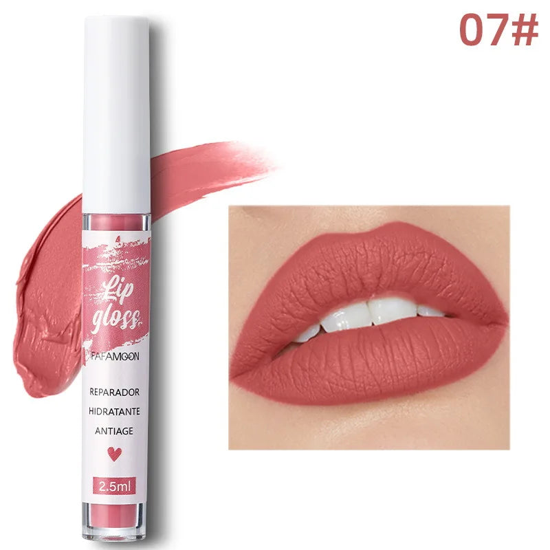 Korean Matte Liquid Lipstick – Waterproof Long-Lasting Lip Glaze Matte Liquid Lipstick PRIMED
