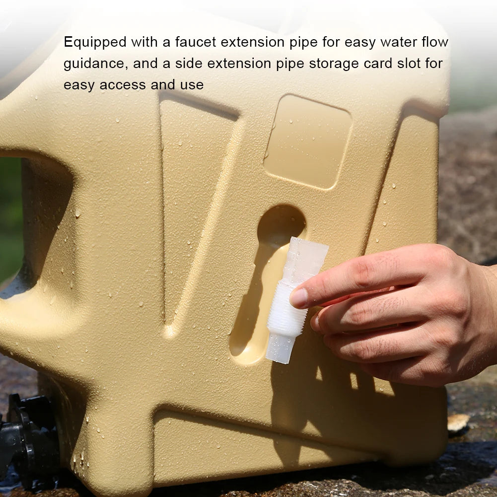 12L Camping Water Container with Spigot | Portable Dispenser Camping Water Container PRIMED