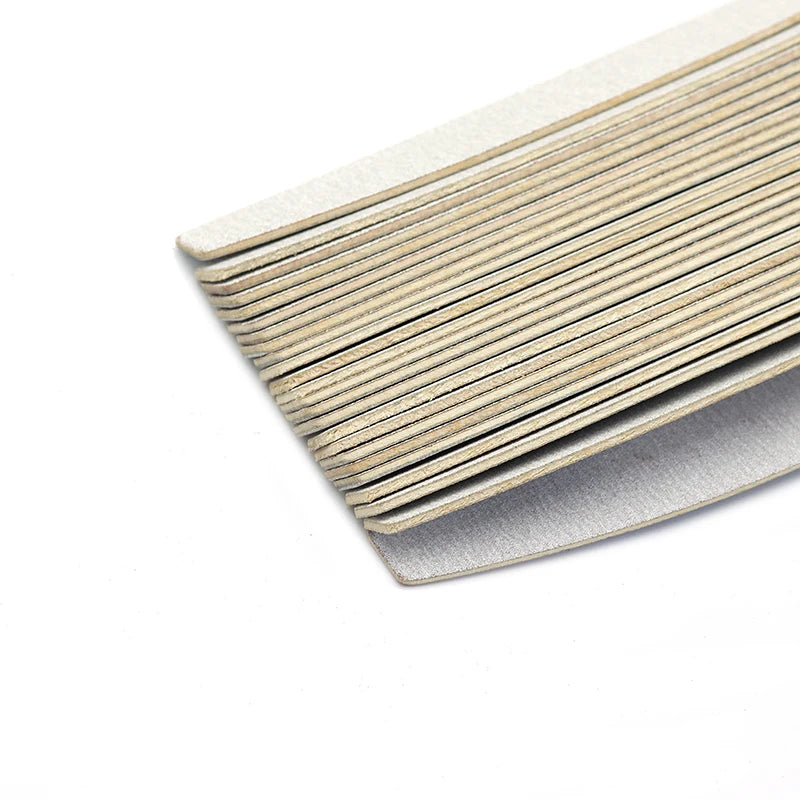 Professional Wooden Nail Files 50/100Pcs | 100/180 & 180/240 Grit