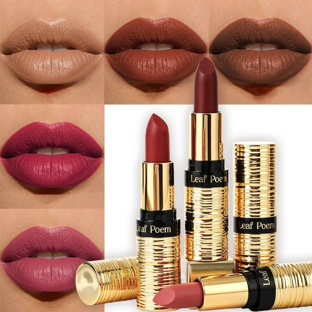 Velvet Matte Lipstick – Long-Lasting High Pigment Lip Color