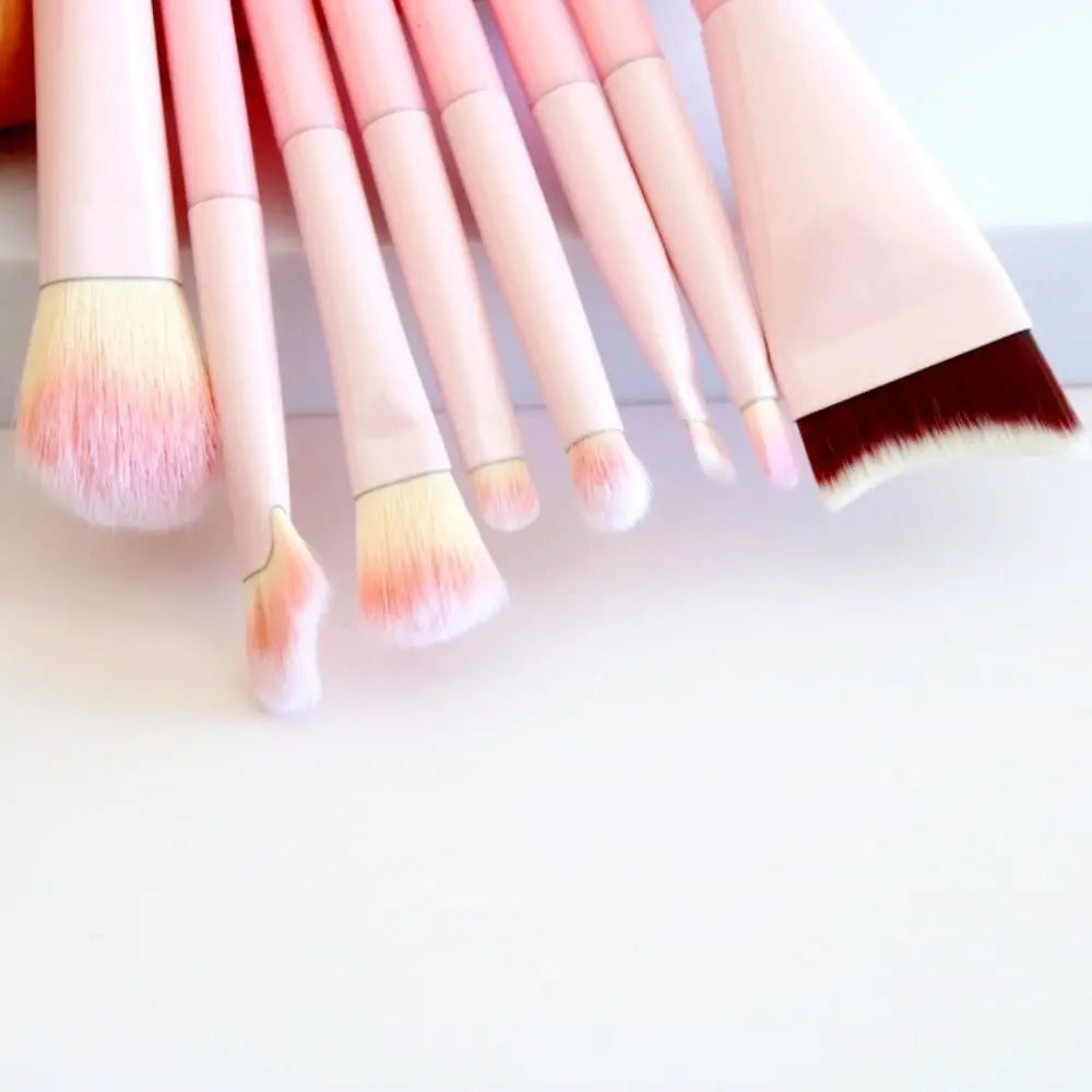 Synthetic Makeup Brush Set with Bag – Eyeshadow & Contour