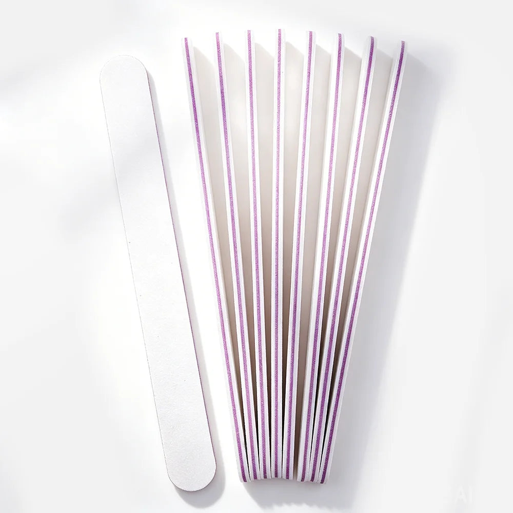 Washable Double-Sided Nail Files 1/3/5 Pack – Buffer & Manicure