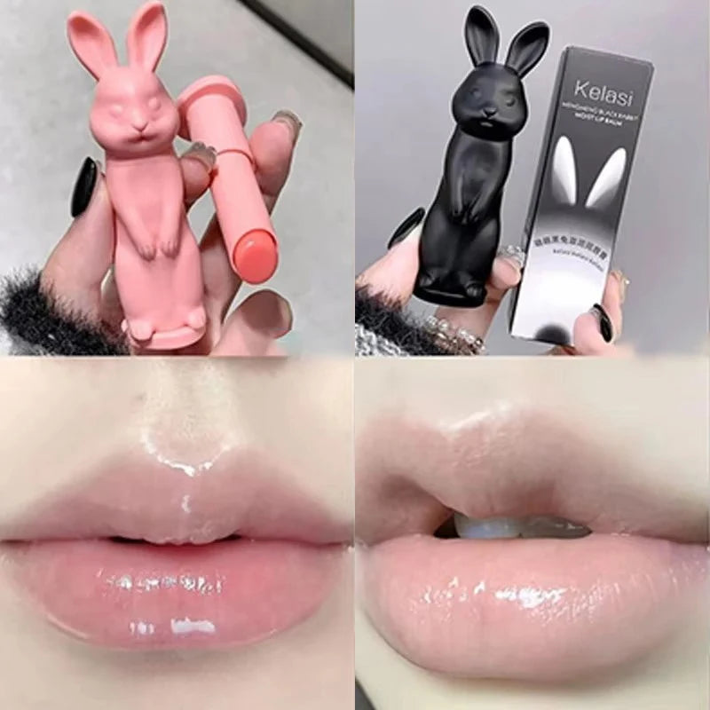 QICIY Rabbit Color-Changing Tinted Lip Balm | Moisturizing