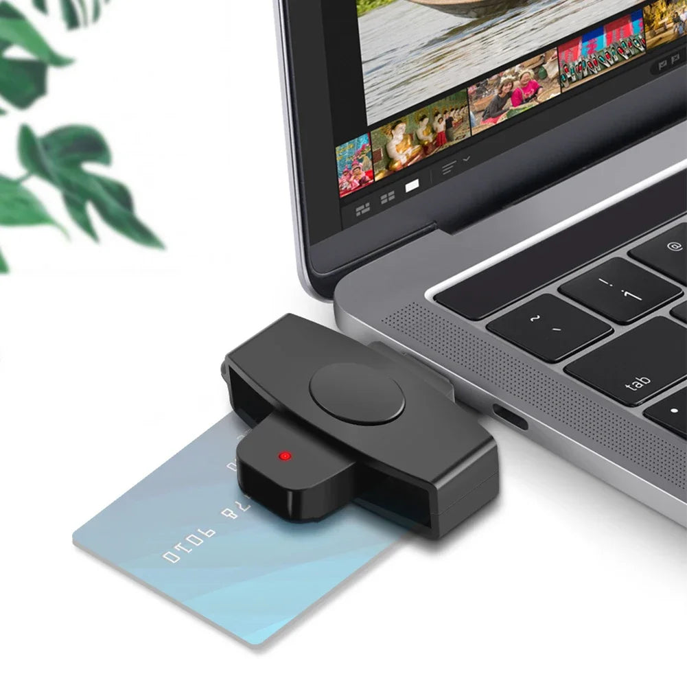 Type-C Smart Card Reader – CAC, Bank & Tax | USB-C USB Smart Card Reader PRIMED