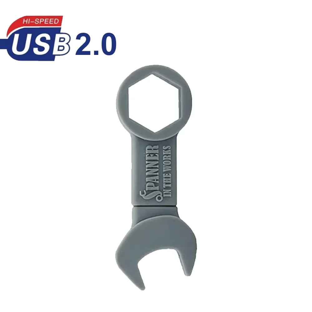 Novelty Tool USB Flash Drive 4GB–128GB | Wrench Hammer Shape USB Flash Drive PRIMED 4GB Style10