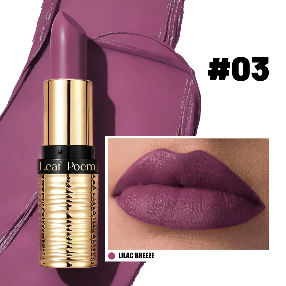 ZYXUAQIR Nude Matte Lipstick – Waterproof Velvet Finish