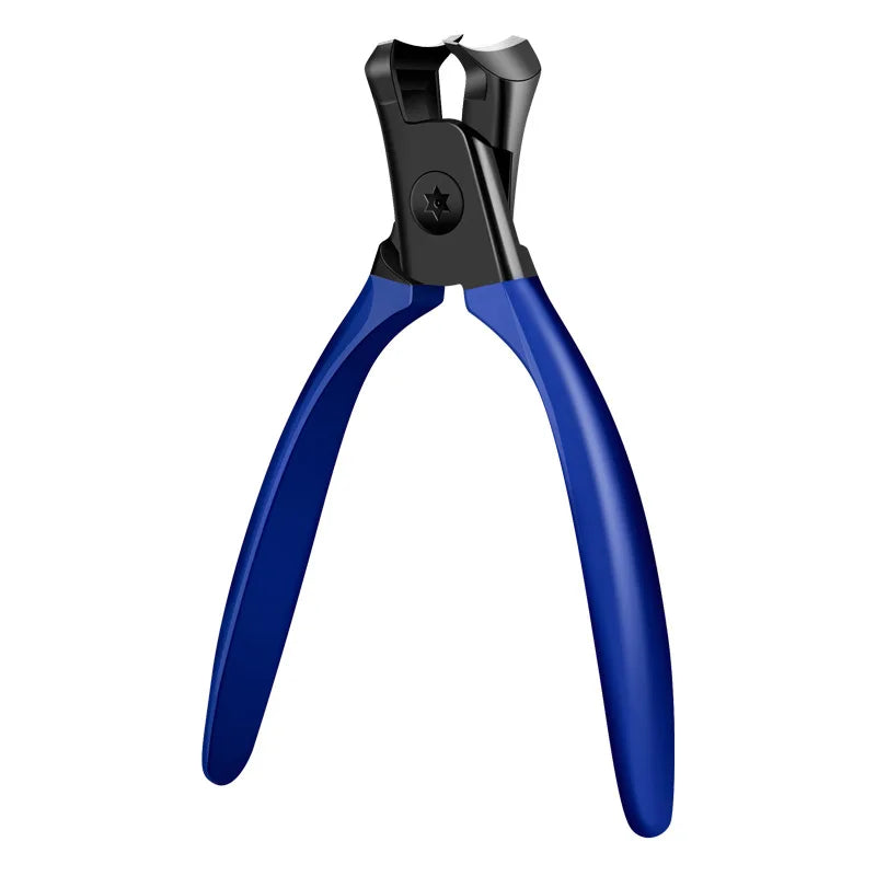 Stainless Steel Nail Clipper – Sharp Fingernail & Toenail Cutter Nail Clipper PRIMED blue wide open 015