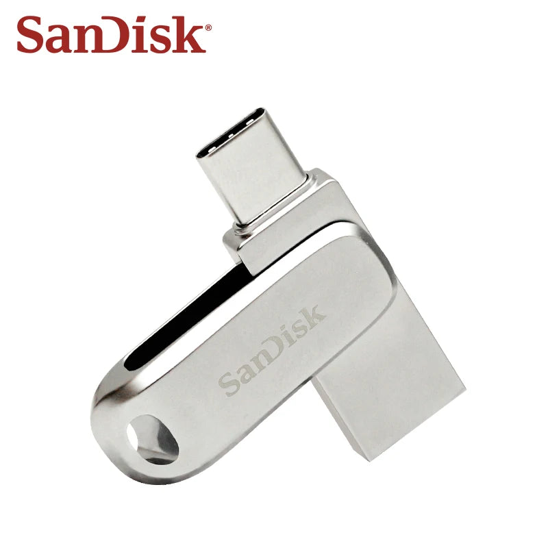 SanDisk Ultra Luxe USB-C 3.2 Dual Flash Drive 32GB–512GB USB Flash Drive PRIMED