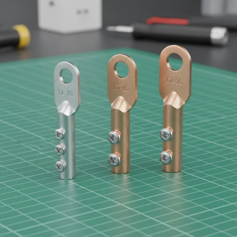 Screw-Type Copper & Aluminum Cable Lug Crimp Terminal