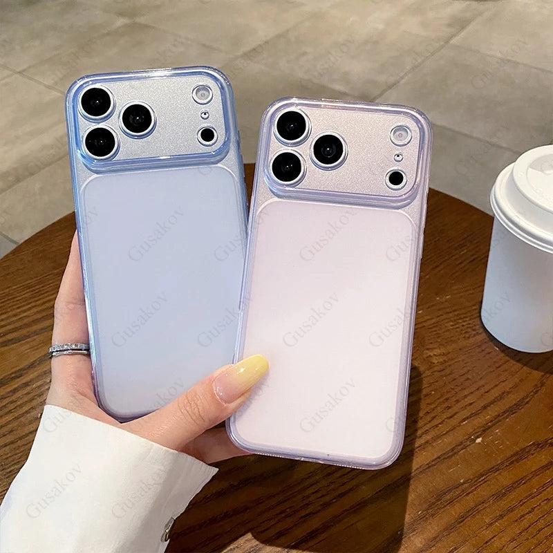 Ultra Thin Matte Clear iPhone Case – Shockproof Soft Cover