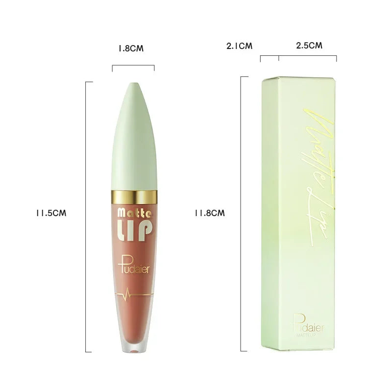 Blana Matte Liquid Lipstick – Moisturizing Long-Lasting Lip Glaze Liquid Lipstick PRIMED