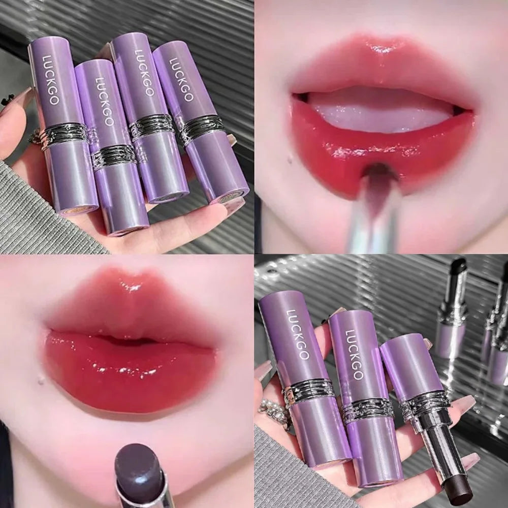 Color-Change Mirror Lipstick – Glossy Waterproof Lip Glaze Glossy Lip Glaze PRIMED