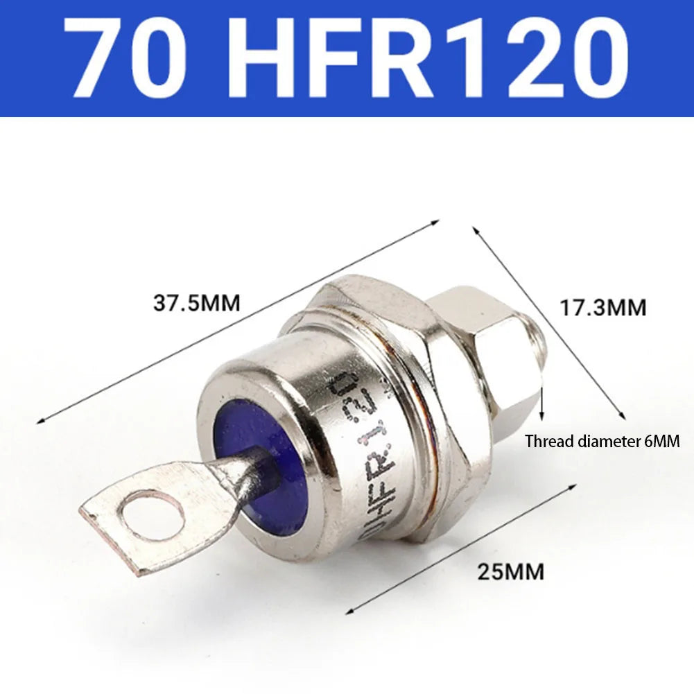 Stud Mount Diode Rectifier 25A–85A 1200V | HF & HFR Series