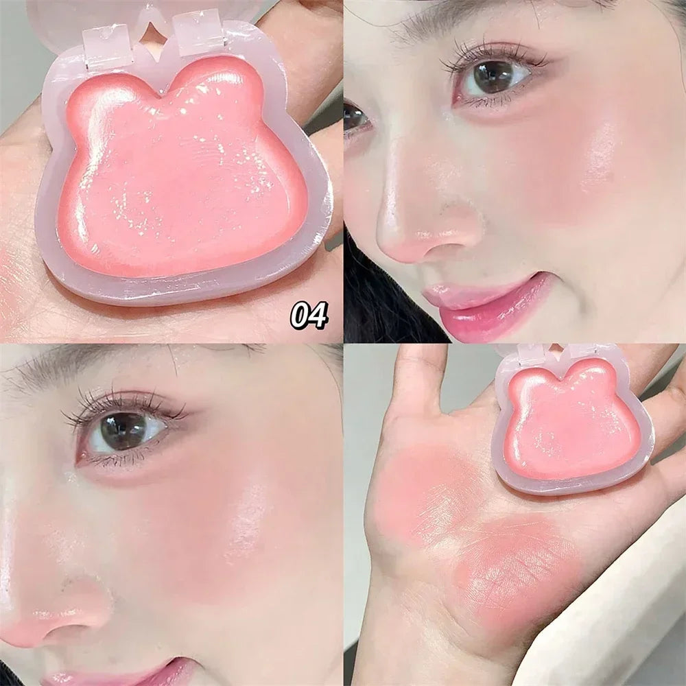 Watery Highlighter Blush Cream – Hydrating Cheek Glow