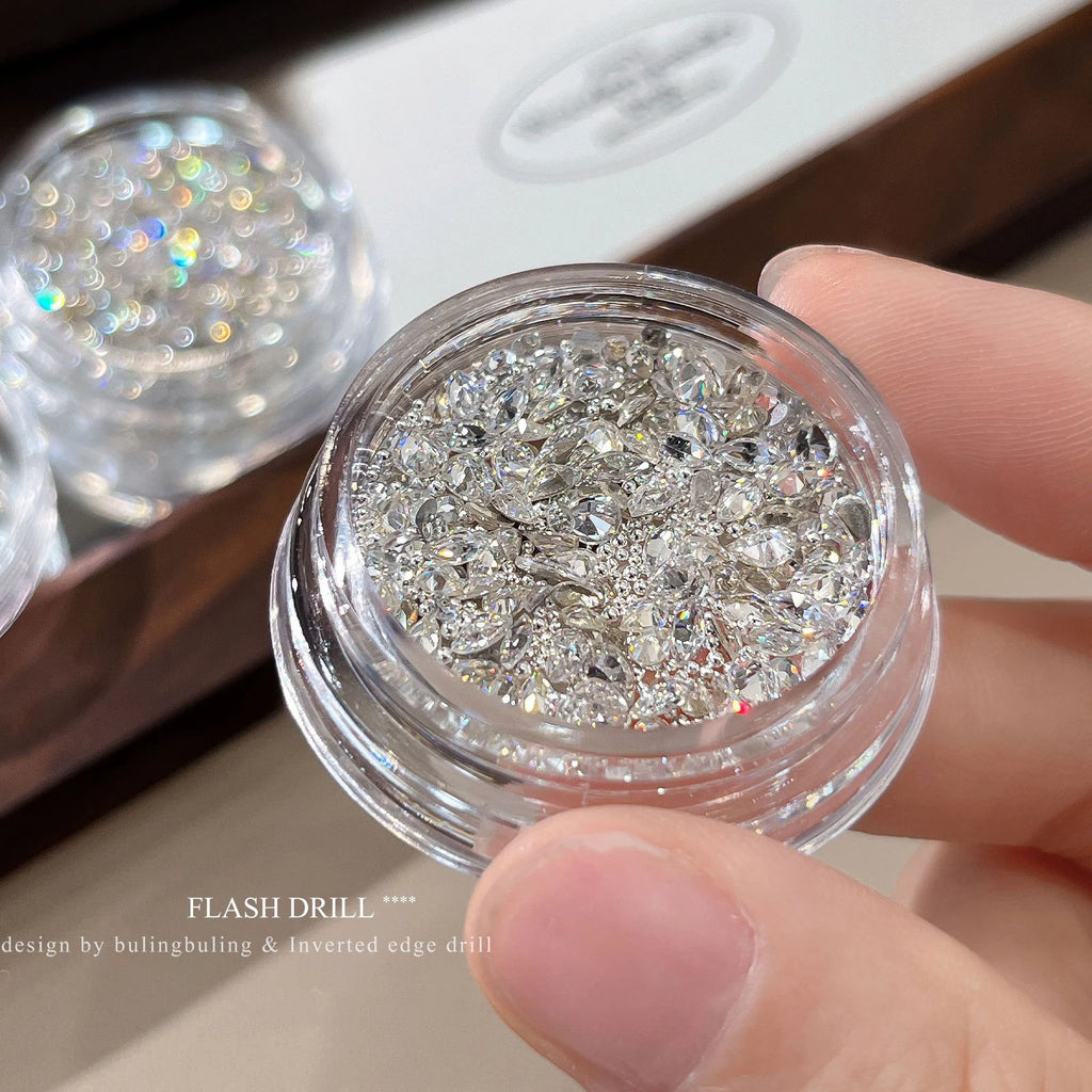 Butterfly Nail Charms Set – 5A Zircon Rhinestones for Nail Art