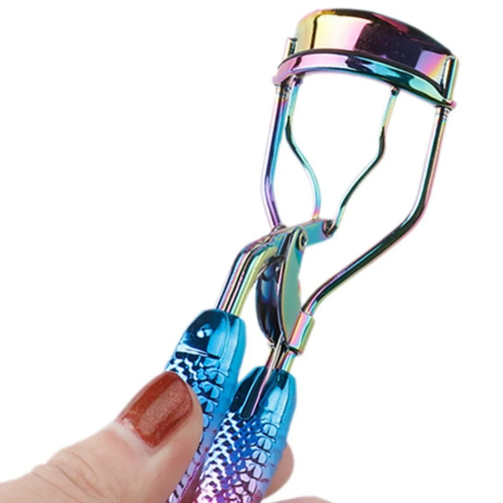 Mermaid Tail Eyelash Curler – Stainless Steel Makeup Tool Eyelash Curler PRIMED