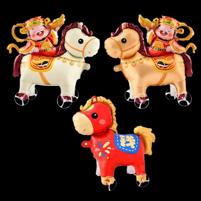 4D Walking Elephant Foil Balloon on Wheels – Kids Birthday