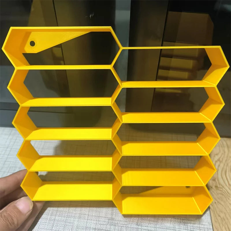 10-Grid 3D Printed Car Model Display Rack | Storage Holder