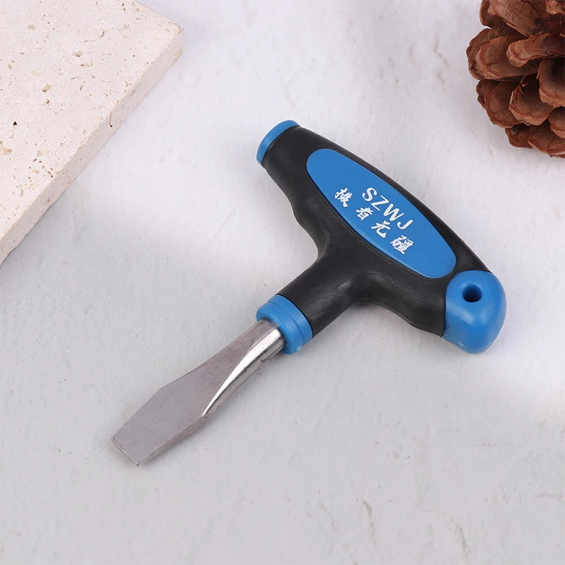 T-Handle Flat Head Screwdriver for Camera Quick Release Plate