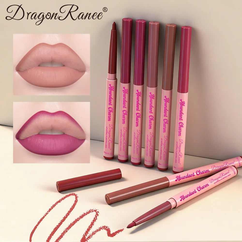 Rose Pink Matte Lip Liner Pencil – Waterproof, Long-Lasting Lip Liner Pencil PRIMED