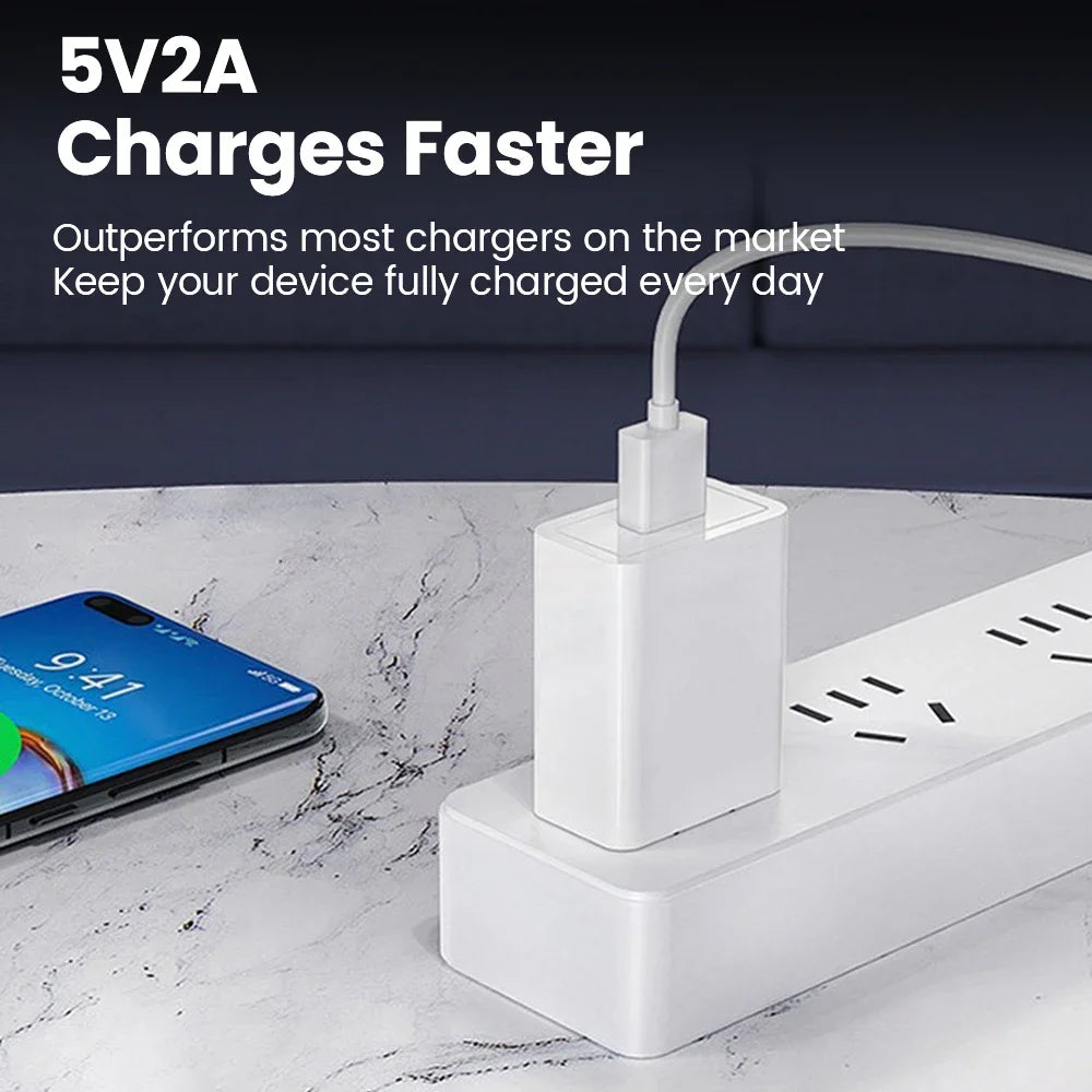 5V 2A USB Wall Charger EU/US Plug – Universal Power Adapter USB Wall Charger PRIMED