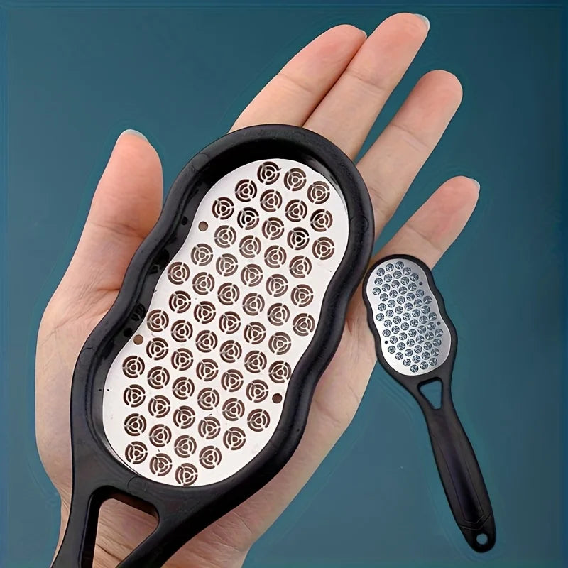 Stainless Steel Foot File & Callus Remover with Splash Guard Foot File Rasp PRIMED