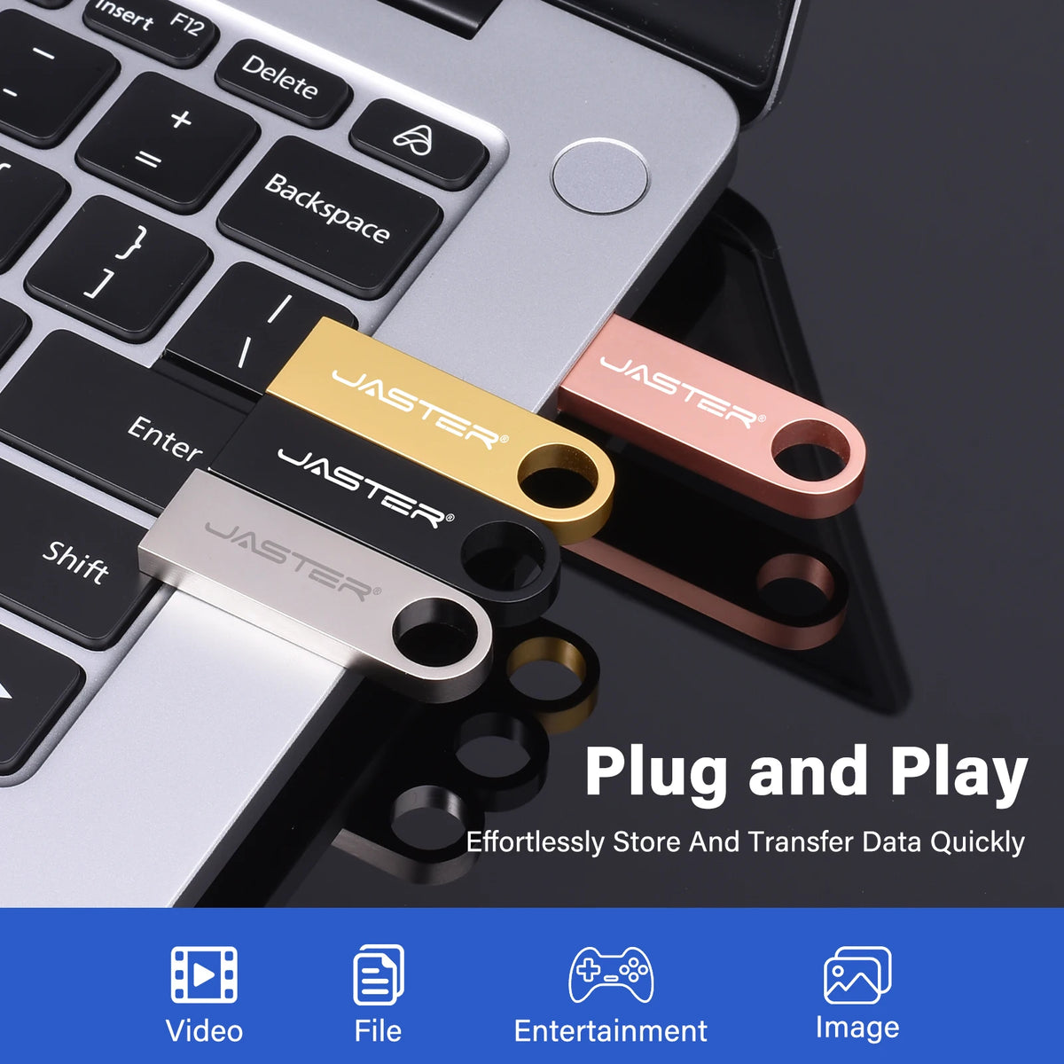 Custom Logo Metal USB Flash Drive 8GB–128GB | Key Ring USB Flash Drive PRIMED