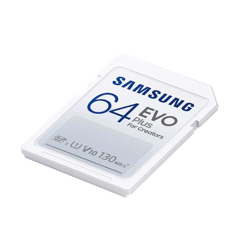 Samsung EVO Plus SD Card 32GB–256GB | Up to 130MB/s Flash Memory Card PRIMED