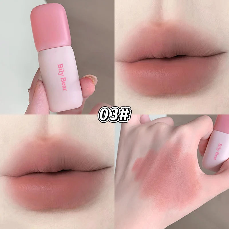 Soft Matte Liquid Lipstick – Nude Pink Velvet Lip Cream