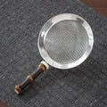 Fine Mesh Tea Strainer | Stainless Steel & Bamboo Handle