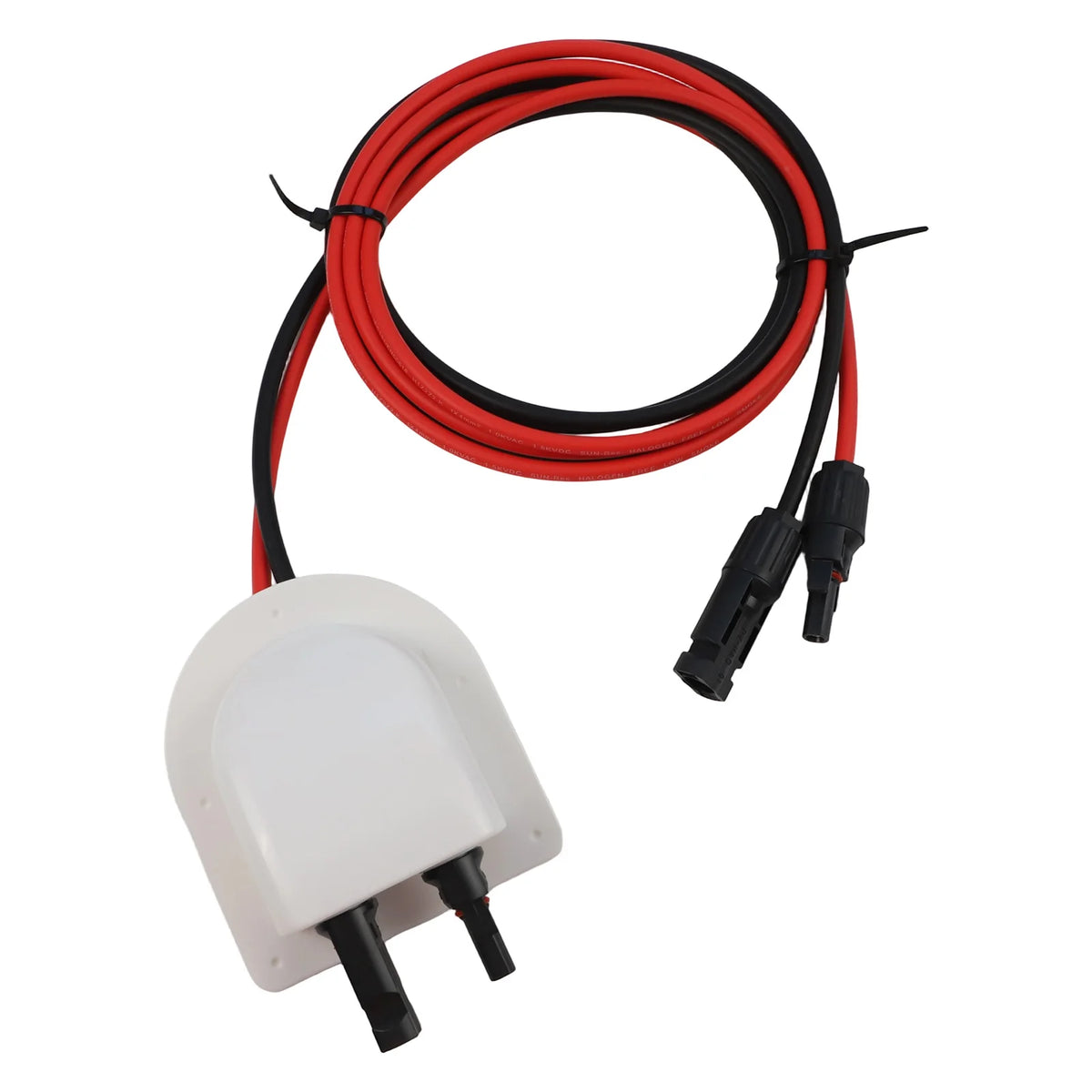 Solar Dual Cable Entry Gland – IP68 ABS for RV & Yacht