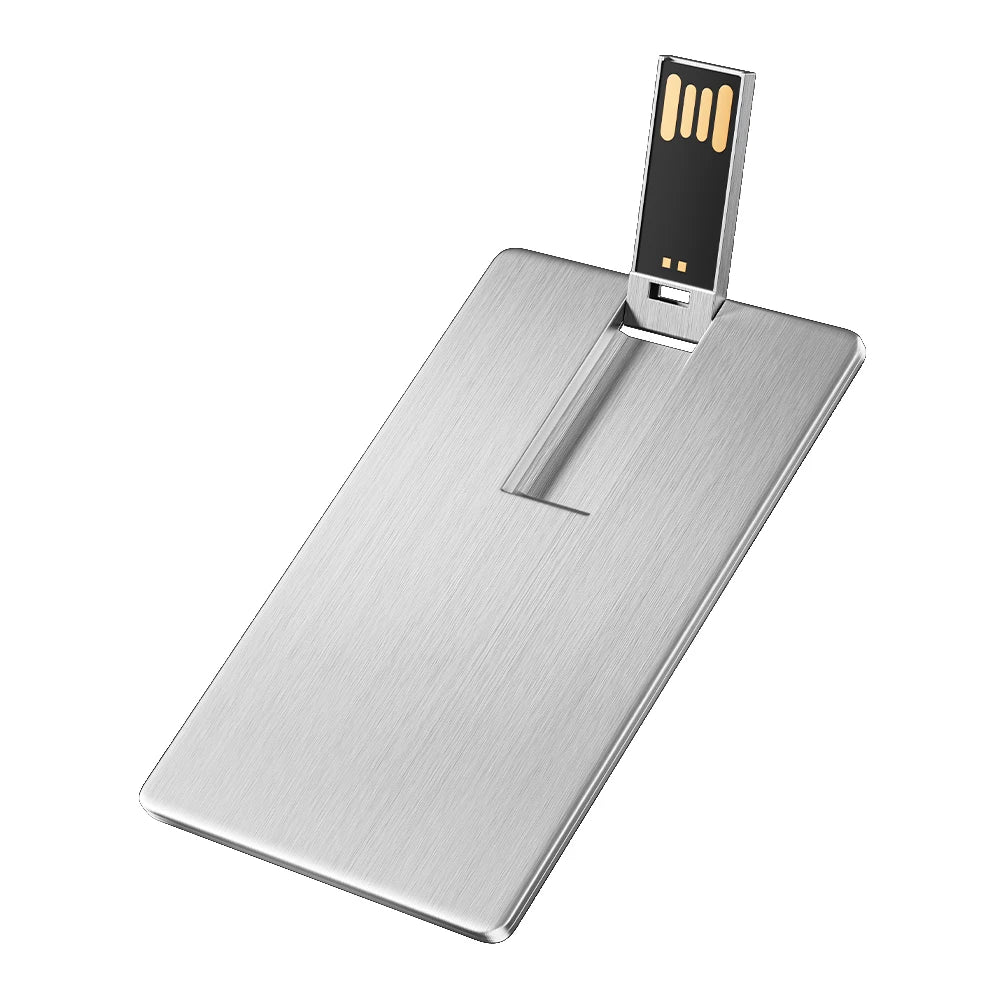 Custom Logo Mini Card USB Flash Drive 8–128GB | JASTER USB Flash Drive PRIMED Silver 8 GB CN
