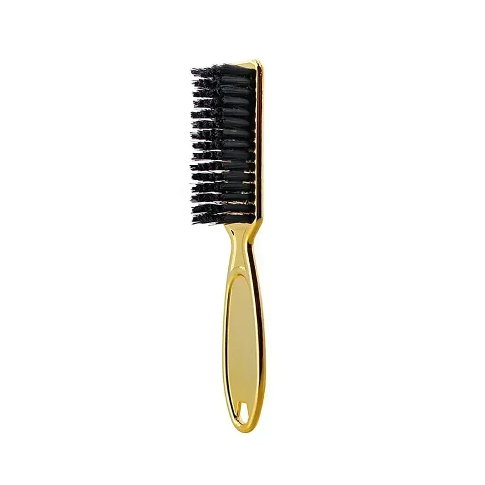 Vintage Gold Electroplated Salon Neck Hair Cleaning Brush
