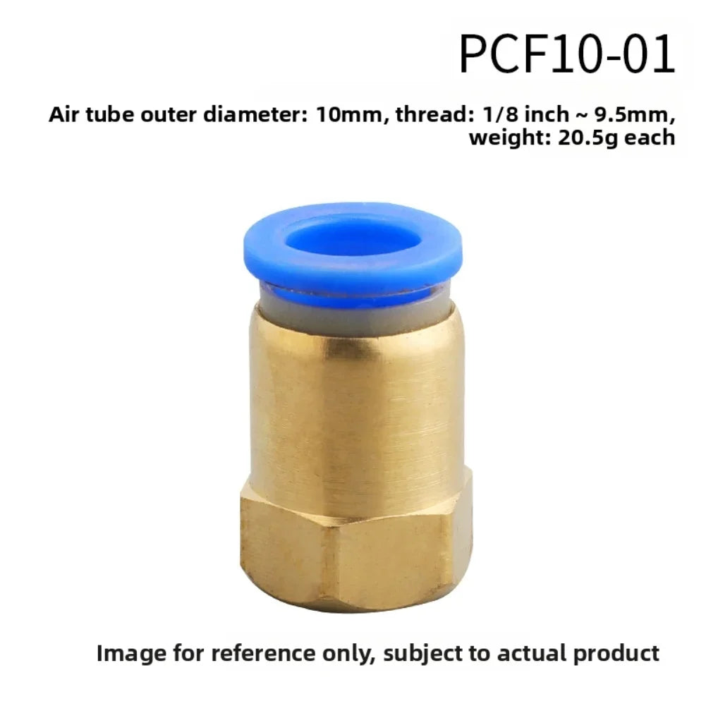 Copper L-Shaped Elbow Quick Connector | Pneumatic Fitting Pneumatic Elbow Fitting PRIMED