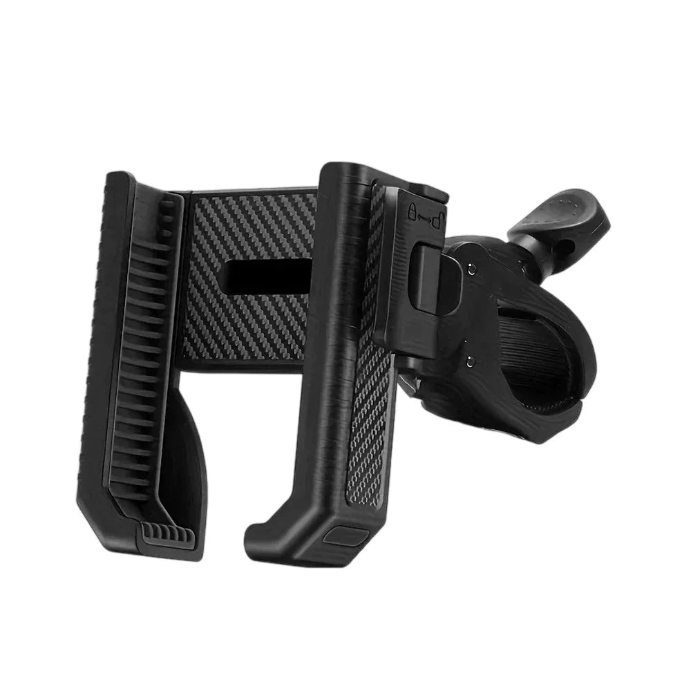 Universal Bike & Motorcycle Phone Mount | Quick Lock 4.7–7" Bike Phone Mount PRIMED Black