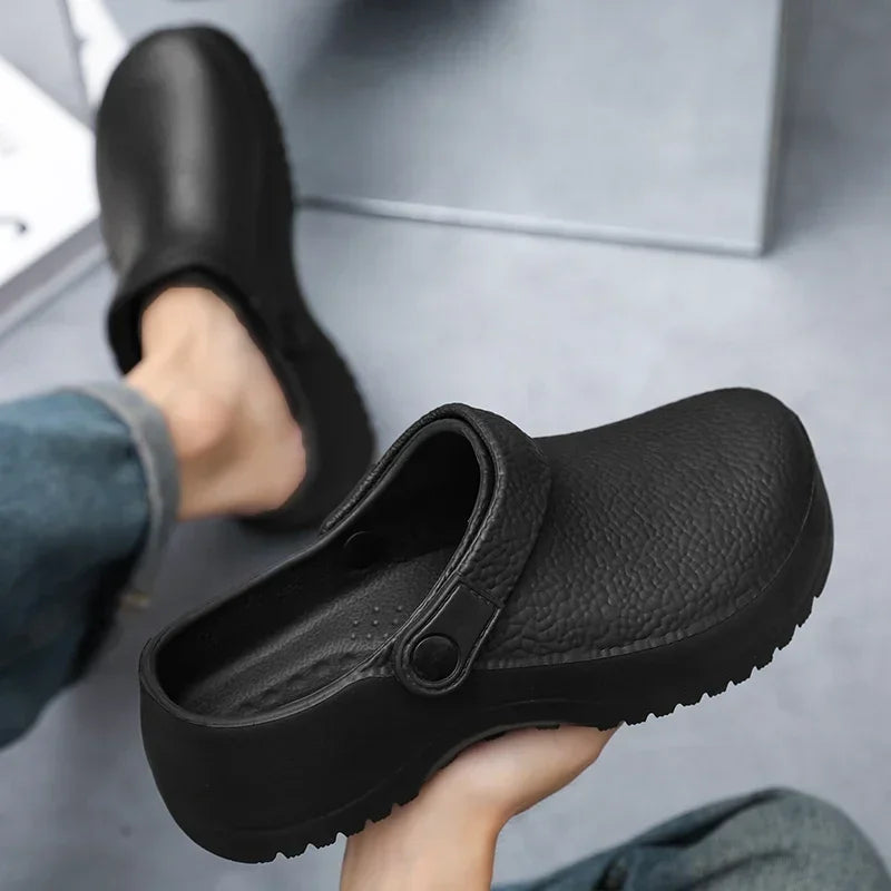 Men's Waterproof Non-Slip Clogs | Chef & Garden Shoes Men's Clogs PRIMED