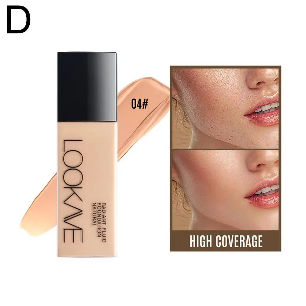 Waterproof Matte Liquid Foundation & Concealer – All Skin Types