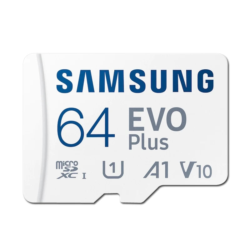 Samsung EVO Plus MicroSD Card 64GB–512GB | U3 A2 V30 MicroSD Memory Card PRIMED