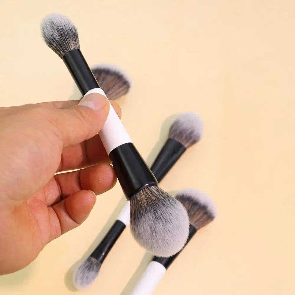 Dual-Ended F4 Contour & Blush Brush | Synthetic Makeup Tool