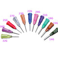 10Pcs Dispensing Needle Tips 14GA–27GA | Liquid Syringe Needles