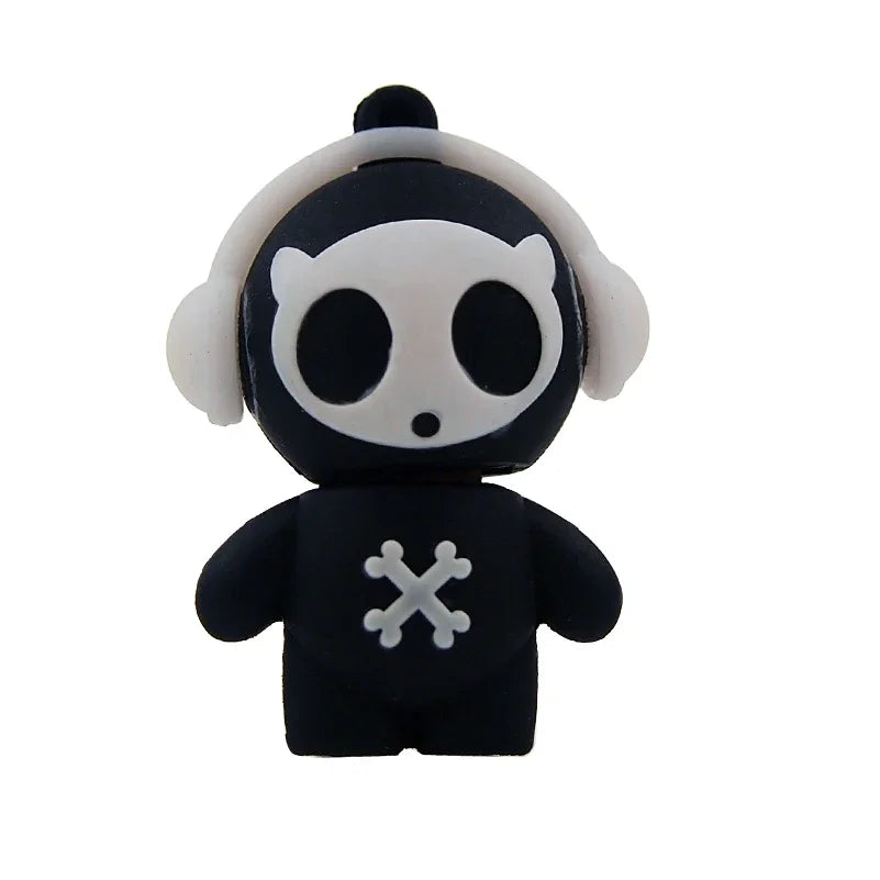 Cartoon USB Flash Drive 2.0 Silicone Pendrive 32GB 64GB Gift USB Flash Drive PRIMED