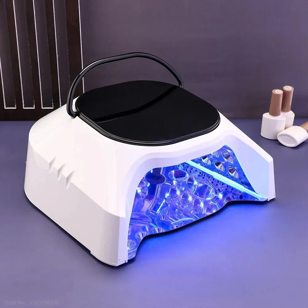 86W Rechargeable UV LED Nail Lamp | Mirror Interior, 42 Beads UV LED Nail Lamp PRIMED